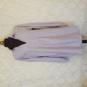 Victoria's Secret Striped Long Sleeve Night Gown Size XL